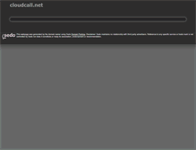 Tablet Screenshot of cloudcall.net